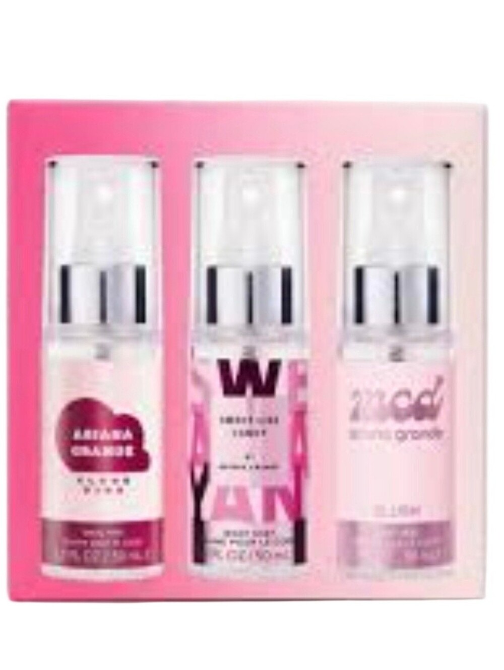 Ariana Grande Fragrances 3-Piece Body Mist Coffret Set